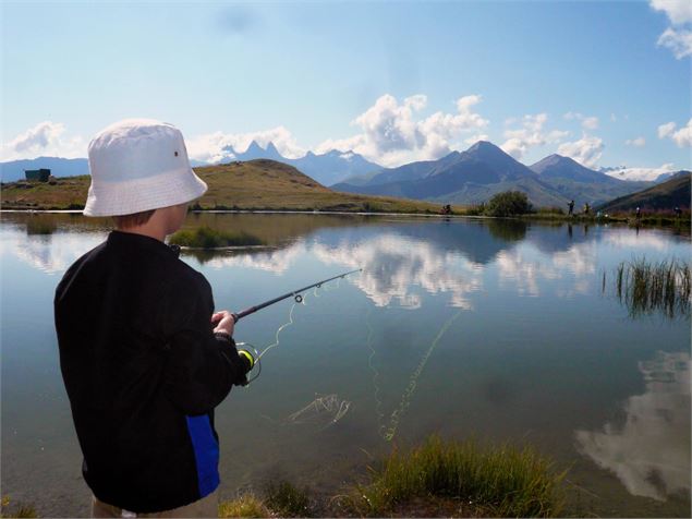 Pêche au Lac Laitelet - OT Saint Sorlin d'Arves