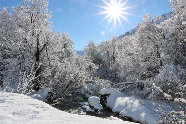 Domaine nordique des Iles - © OT Saint Sorlin d'Arves - V Bellot-Mauroz
