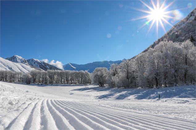 Domaine nordique des Iles - © OT Saint Sorlin d'Arves - V Bellot-Mauroz