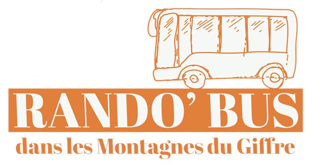 Logo Rando' Bus, transports en commun dans la vallée du giffre - Gilles Piel