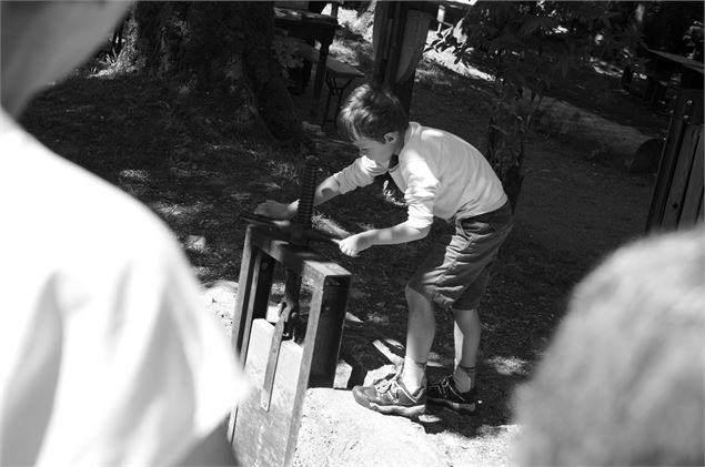 Scierie hydraulique - Cédric Chovet