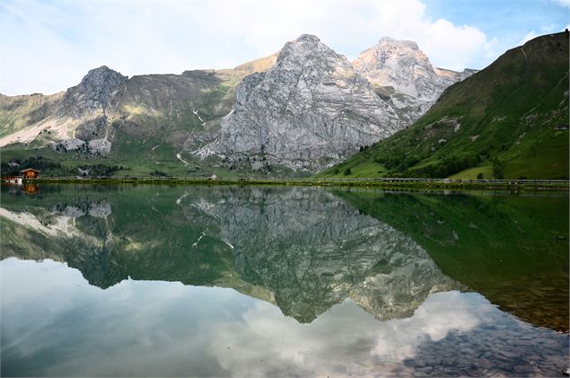 Le Lac de la Cour - D.Machet - Aravis