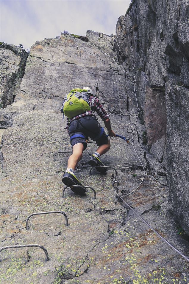 Via Ferrata des Evettes - Morgane Raylat