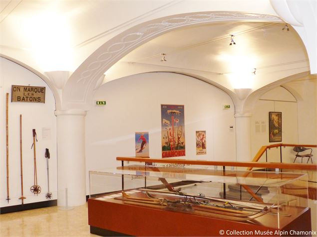 Musée Alpin Chamonix - salle sports - © Collection Musée Alpin de Chamonix