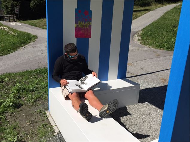 La Cabane à livres de Montagnier