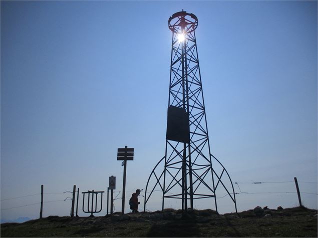Pylône du Colomby de Gex 1689 m d'altitude - Anne marie Barbe