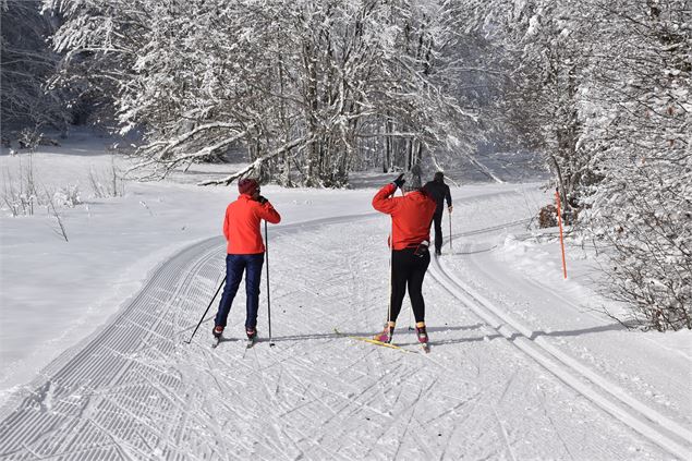 Piste de ski de fond du Plateau de Retord - © Philippe Carrara