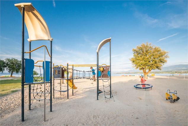 Aire de jeux excenevex - Destination Léman - C.Vuillequez