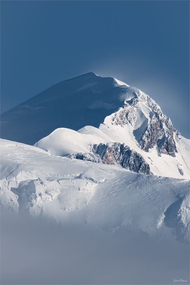 Le Mont-Blanc et l'arrête des Bosses - OT Saint-Gervais / P. tournaire