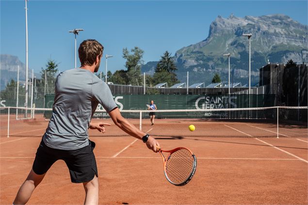 Tennis du sporting club_Saint-Gervais-les-Bains - Fabian Bodet