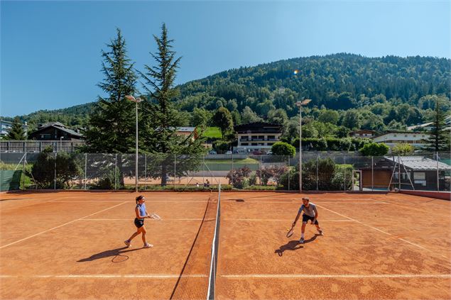 Tennis du sporting club_Saint-Gervais-les-Bains - Fabian Bodet