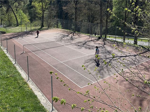 Courts de tennis du Fayet_Saint-Gervais-les-Bains - Saint-Gervais Mont-Blanc Tourisme