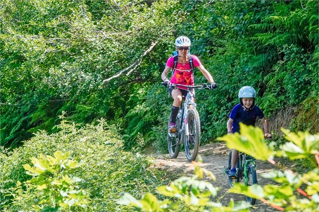 Parcours VTT n°1 _ Les balcons du Mont-Blanc - VERT