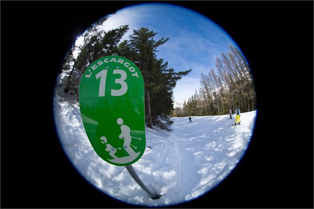 A Val Cenis, la piste verte de l'Escargot, la plus longue du monde - Fresh Influence D. Durand