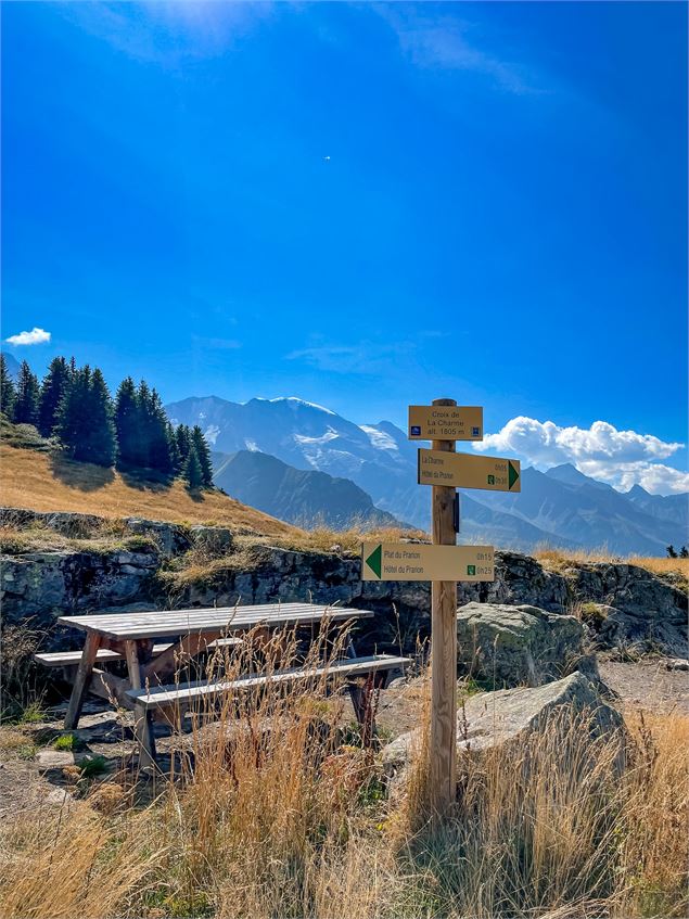 Le Tour de la Tête de Charme au départ du col de Voza