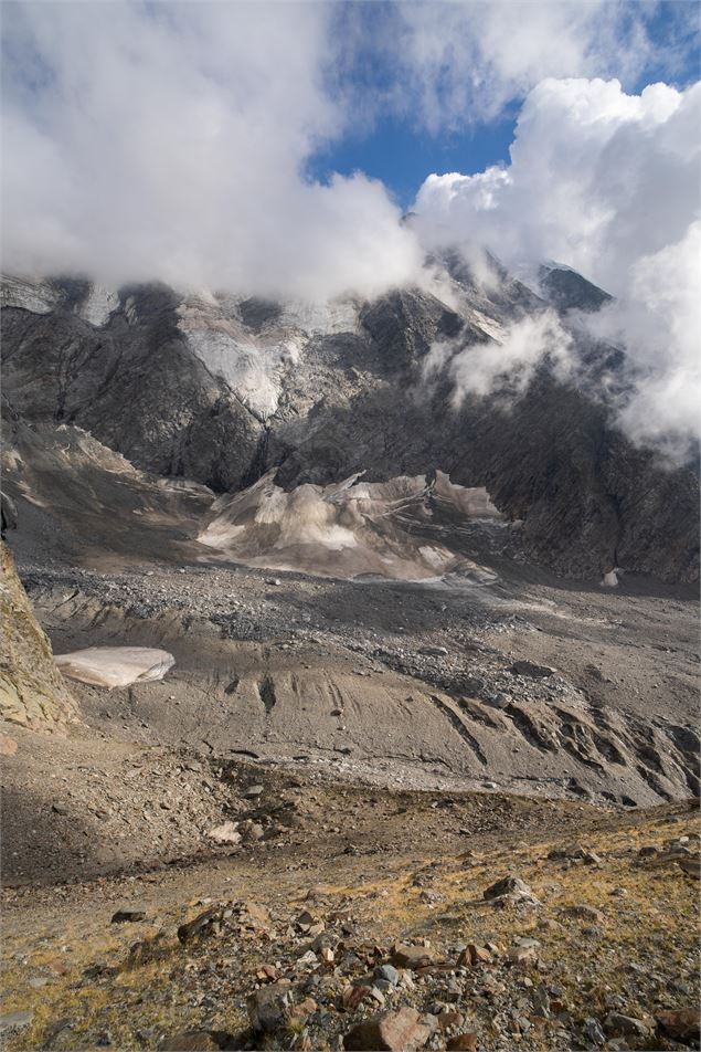 Bassin glacière au refuge de plan glacier