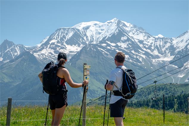 Le Mont Joly au départ du Mont d'Arbois - Fabian Bodet
