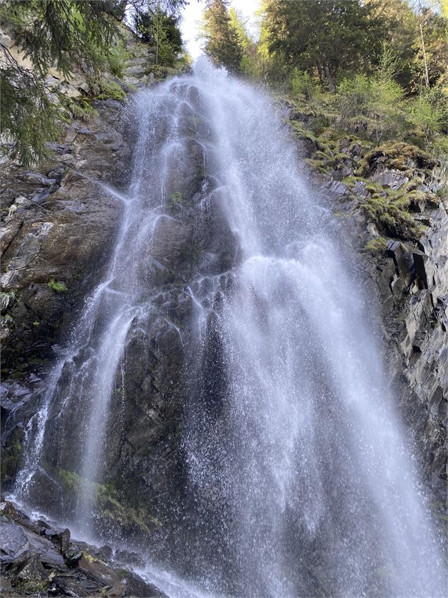 La passerelle du glacier de Bionnassay, boucle de randonnée