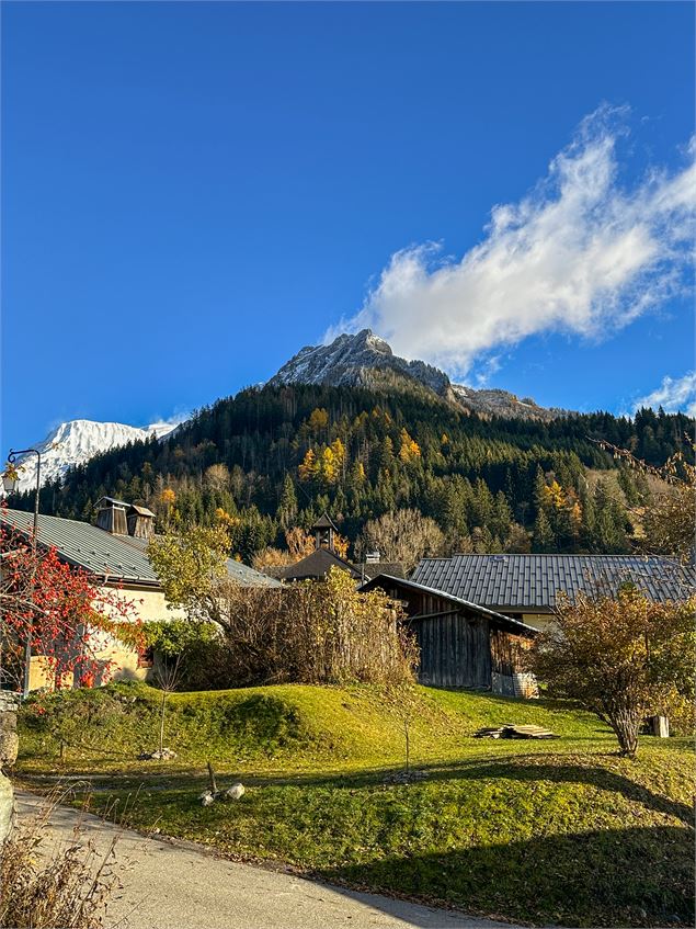 Le Mont Vorassay depuis le Champel - Gilles Lansard