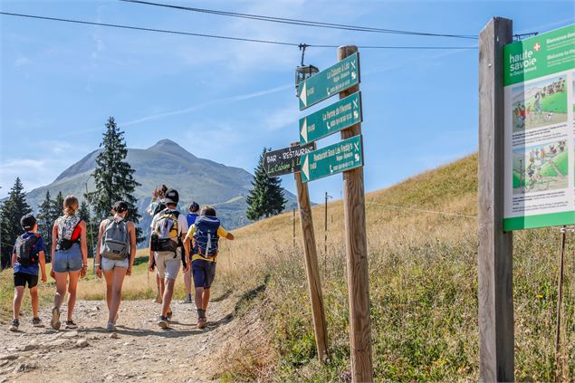 Le Mont d'Arbois au départ du Bettex - Boris Moliner