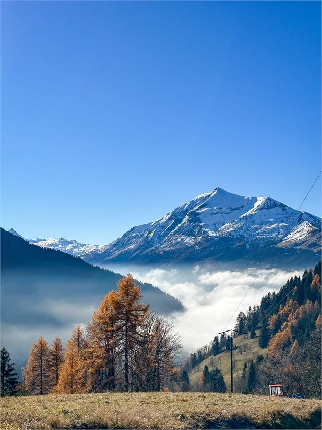 Le Prarion au départ de Bionnassay