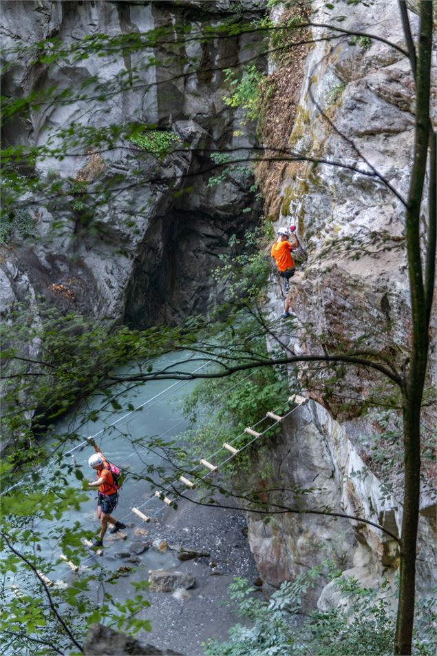 Via Ferrata Parc Thermal St Gervais - B. Molinier