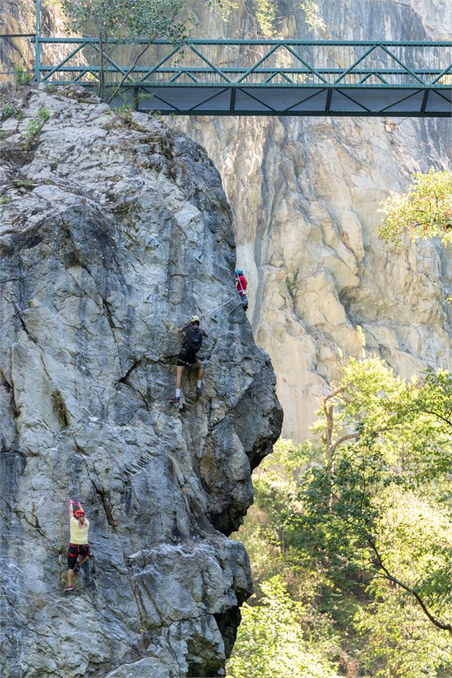 Via Ferrata Parc Thermal St Gervais - B. Molinier