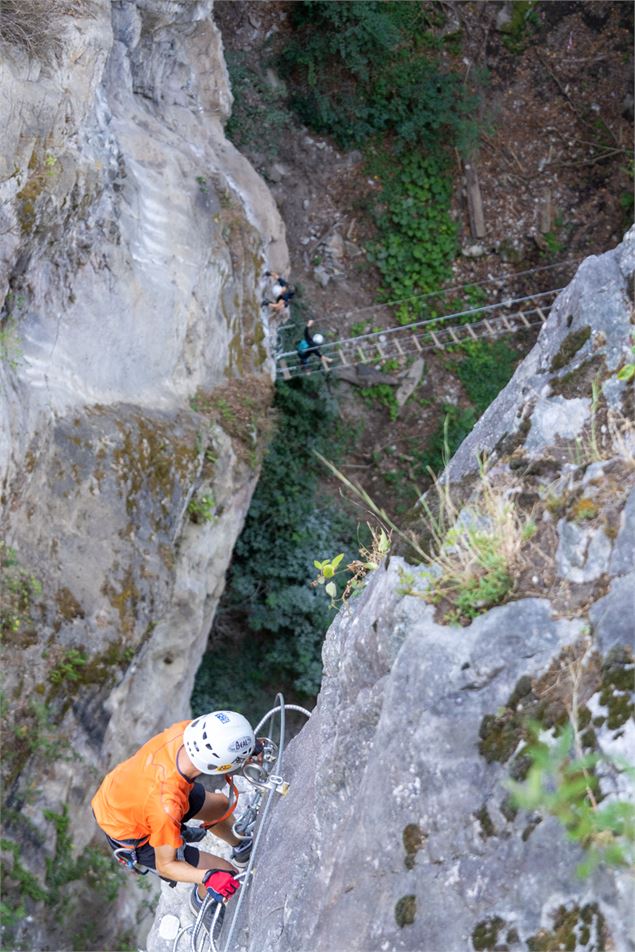 Via Ferrata Parc Thermal St Gervais - B. Molinier
