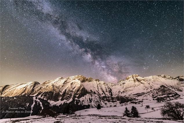 voie lactée - association Mont-d'Arbois astronomie