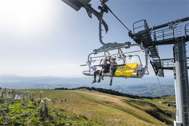 Piste verte_Viuz-la-Chiésaz - Tristan Shu - Annecy Mountains