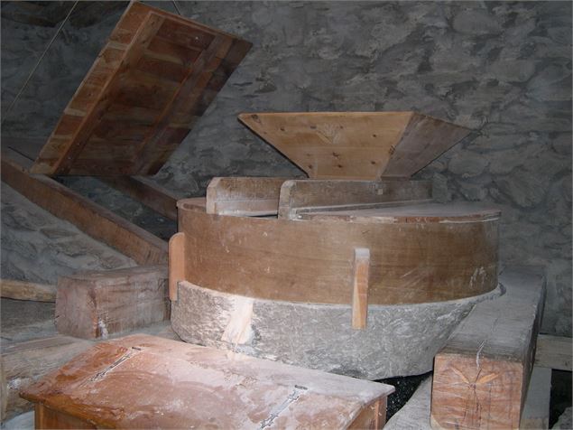 Les moulins de Pralognan - Intérieur - D.Benard