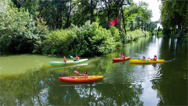 Location de Canoë et Paddle_Thoissey - Parc Aventure Thoissey