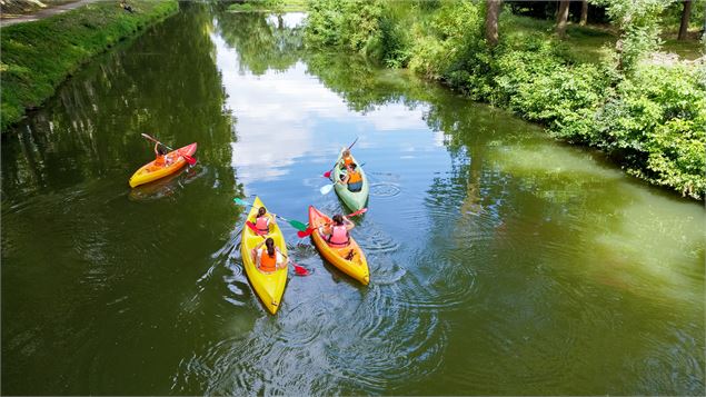 Location de Canoë et Paddle_Thoissey - Parc Aventure Thoissey