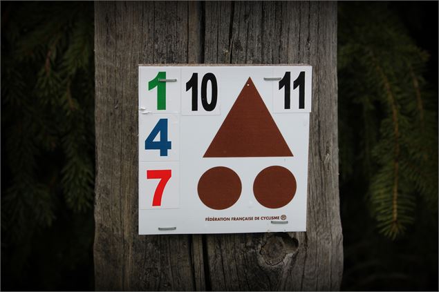 balisage à suivre - Peignée Verticale - Grand Chambéry Alpes Tourisme