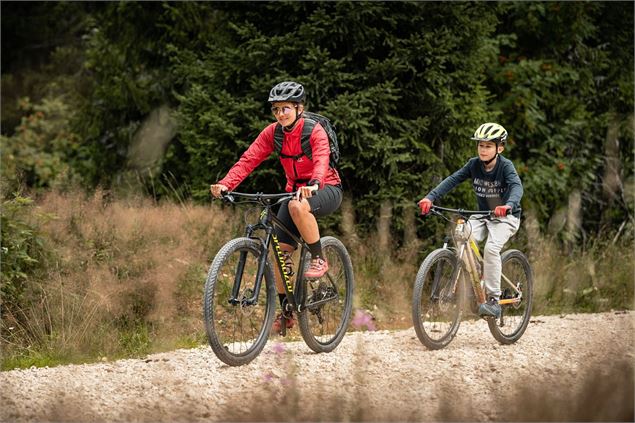 Piste VTT FFC bleue 4 - La Féclaz - Peignée Verticale - Grand Chambéry Alpes Tourisme