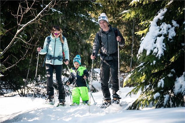 raquette en famille - Peignée Verticale GCAT