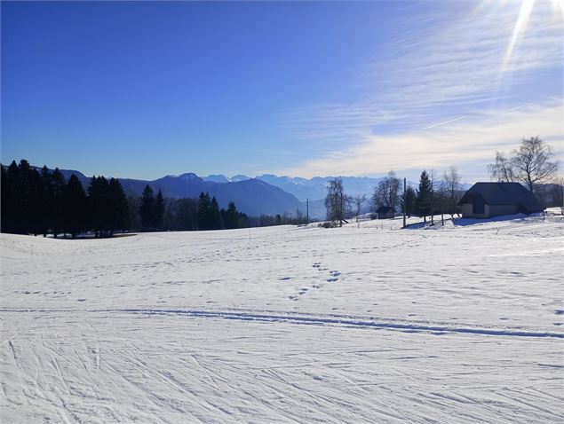 Piste piétonne - Grande boucle_La Féclaz - C.Legouest