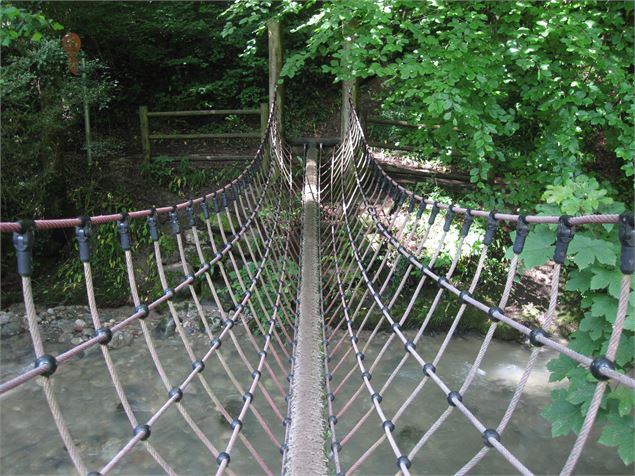 Pont de singe sur le Forézan - Mairie de Cognin
