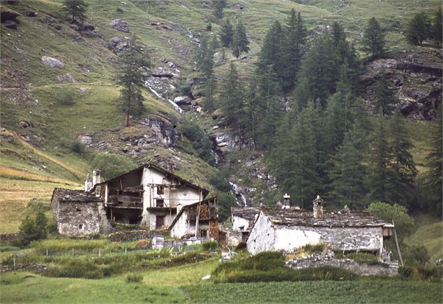 Le hameau des Vincendières à Bessans - P.Huart/HMVT