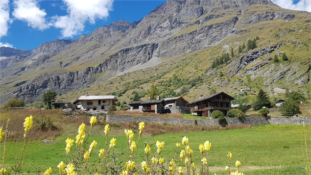 Le hameau du Villaron à Bessans - P.Huart/HMVT