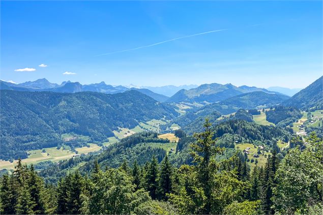 Vue sur les sommets - Destination Léman - C.Vuillequez