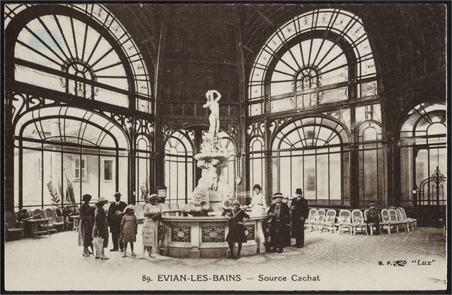 Hall de la Buvette Cachat - Ville d'Evian