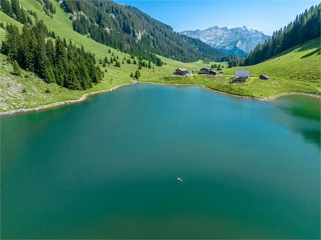 Itinéraire pédestre : lac de Gers depuis Samoëns Village_Samoëns - Mathilda Manzi
