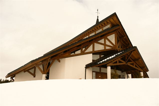 Chapelle Notre Dame de Haute Lumière_Les Saisies - P. Somelet