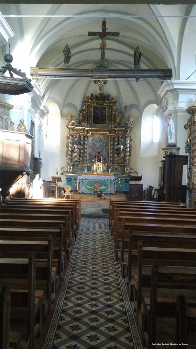 église St Barthélémy - Granier - Vallée de la Plagne - SI Granier