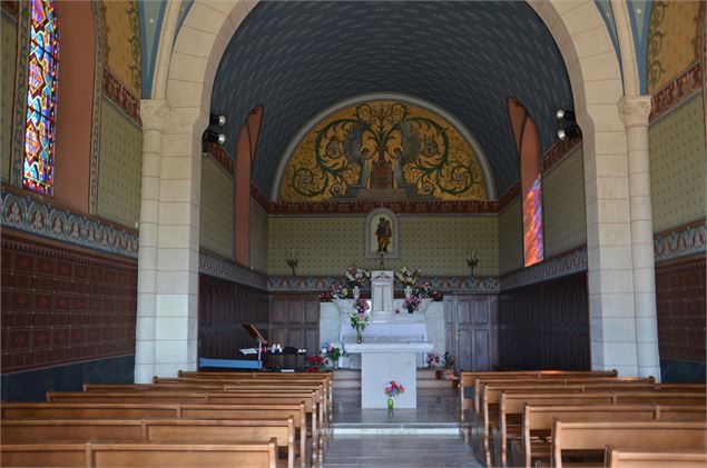 Intérieur de la Chapelle de Pigneux St-Genix-sur-Guiers St-Genix-les-Villages - OT Val Guiers