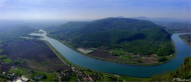 Rhône depuis le site des Fils_St Maurice de Rothererens_St Genix-les-Villages - L. Martin