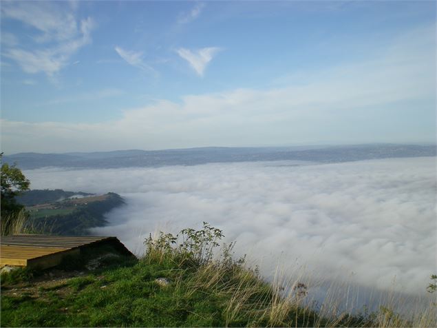 Mer de nuage site des Fils St Maurice de Rotherens - L. Martin