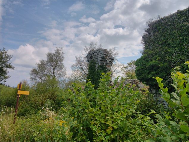 ruines du Château-Neuf, dites tours de Césarruines du Château-Neuf, dites tours de César - Office d