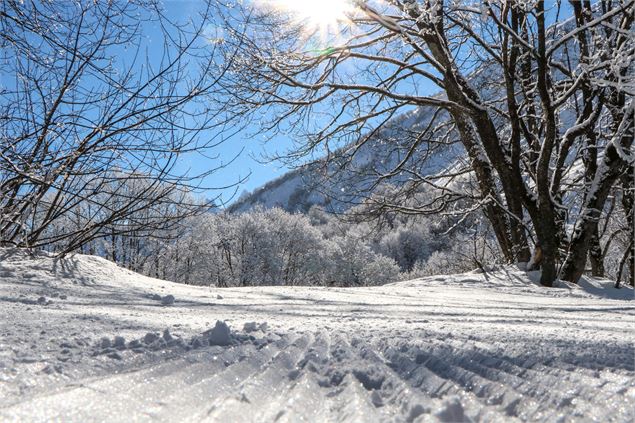 Domaine nordique des Iles - © OT Saint Sorlin d'Arves - V Bellot-Mauroz